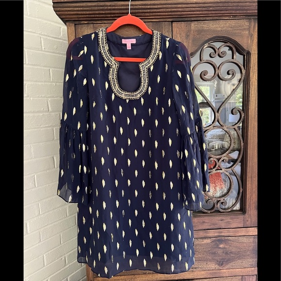 Lilly Pulitzer Amory silk dress - Picture 1 of 7